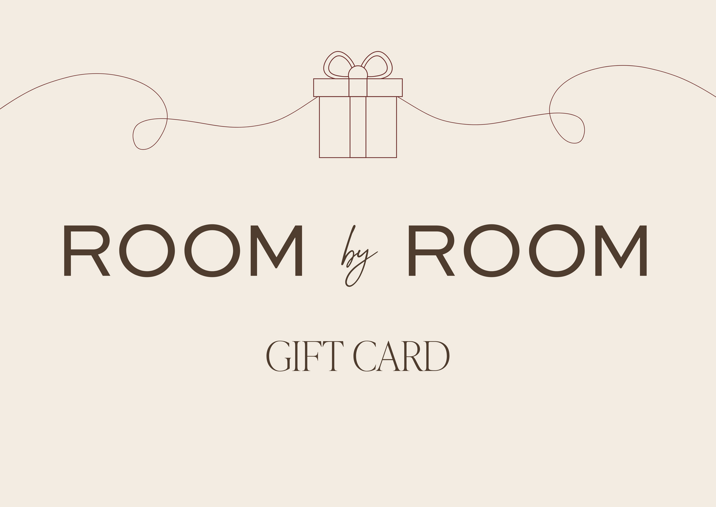 Room by Room Gift Card
